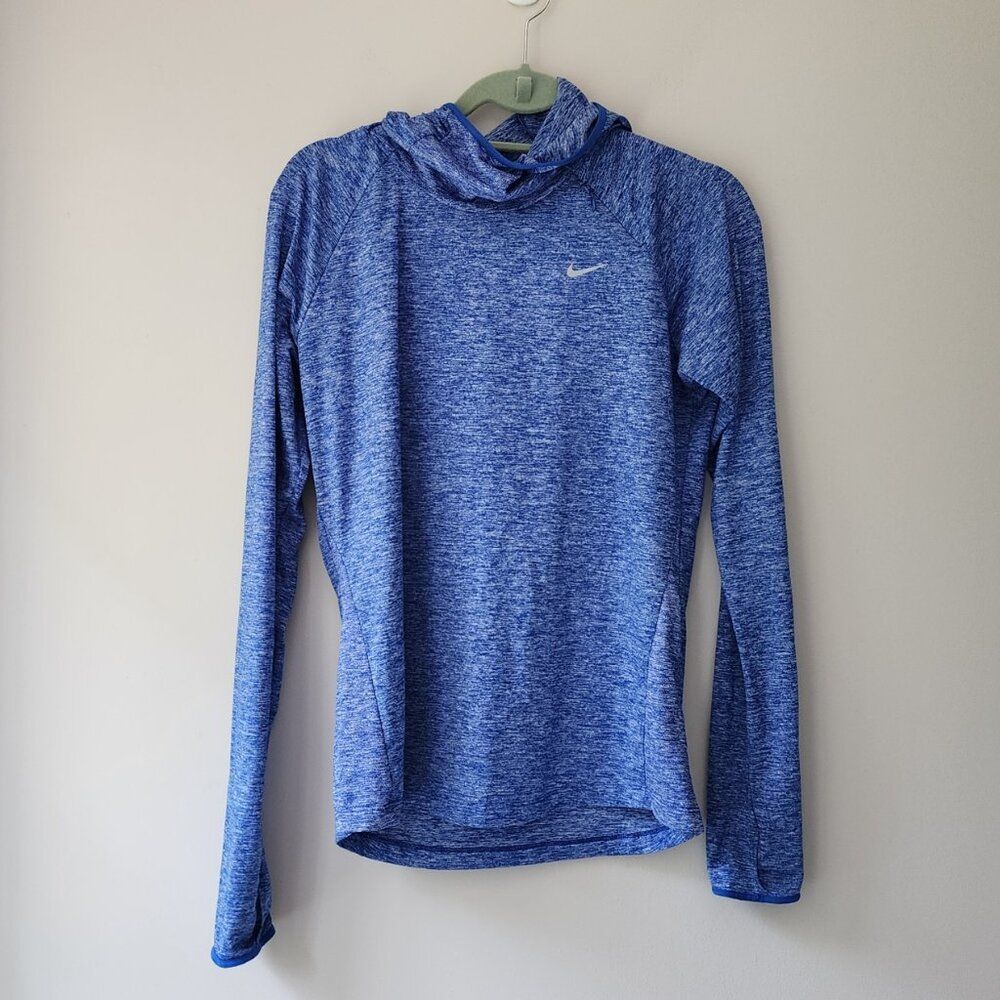 Nike space dyed long sleeve shirt | hoodie | running shirt | medium